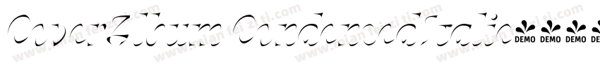 CoverAlbum CondensedItalic字体转换